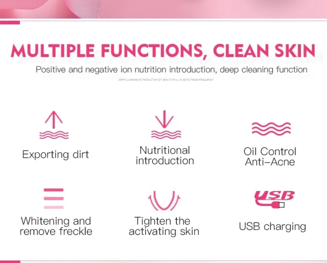 Wholesale Price RF Ultrasound Skin Rejuvenation Anti Spot Fine Line Acne Wrinkle Photon Ion LED Ultrasonic Beauty Device