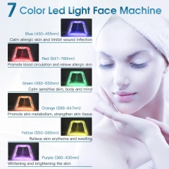 Professional LED Light Therapy Machine Salon 7 Color Cold Sprayer Mist Hydrating Moisturize SPA PDT LED Therapy Machine