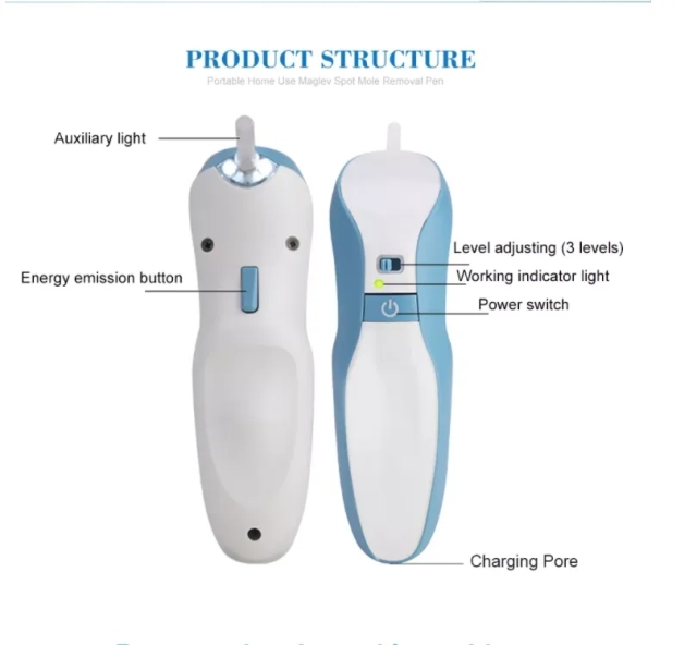 Mini Skin Tightening Spot Freckle Scar Mole Wart Wrinkle Nevus Remove Beauty Device Salon Use Plasma Pen