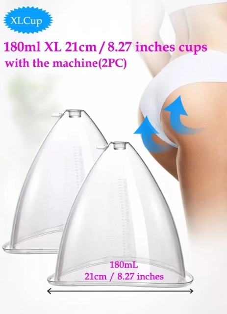Breast Enhancement Boob Buttock Enlarge Ass Enhance Dermomassager Guasha Cupping Vacuum Breast Butt Enlargement Machine
