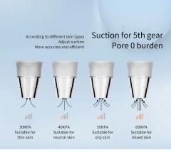 Warm Cooling Pore Cleaning Tool Facial Blackhead Cleansing Instrument Exfoliating Peeling Hot Cold Vacuum Blackhead Remover