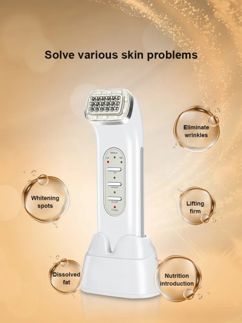 High Quality Wrinkle Remover Tighten Skin Face Lift Mini Electric Massager Beauty Device Salon Home Use RF Beauty Instrument