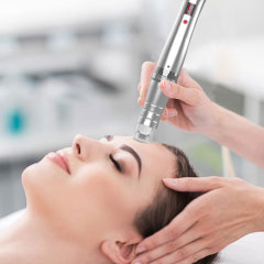 Strong Power 5 Speed USB Battery 2in1 LCD Display Adjustment Needle Length 12pin Nano Adjustable Liquid Output Cartridge Delivery Derma Hydra Aqua Pen