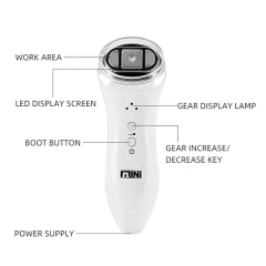 LED Stimulate Collagen Lifting Firming Ultrasonic Remove Wrinkle Fine Line Loose Skin Salon SPA Home Use Mini Hifu Device