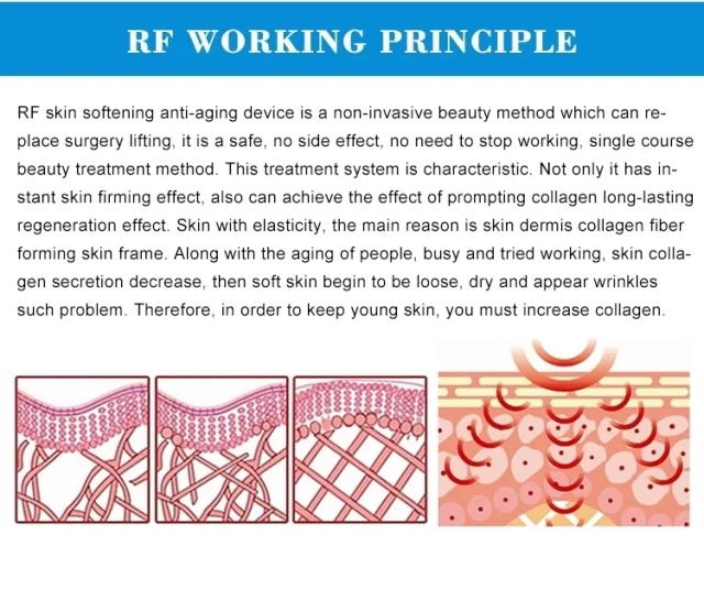 3in1 Beauty Equipment Pull V Face Tighten Skin Collagen Rejuvenation Anti Wrinkle Aging Double Chin Mini RF Machine