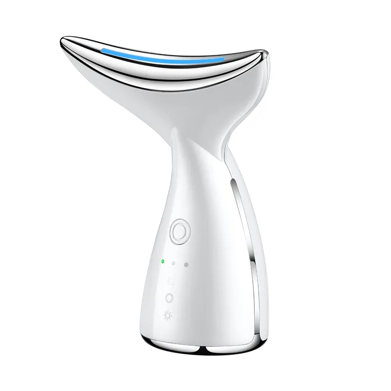 EMS Tightening Neck Lifting LED Photon Therapy Anti Wrinkle Remove Double Chin Skin Care Massage Tool Facial Neck Wrinkle Remover