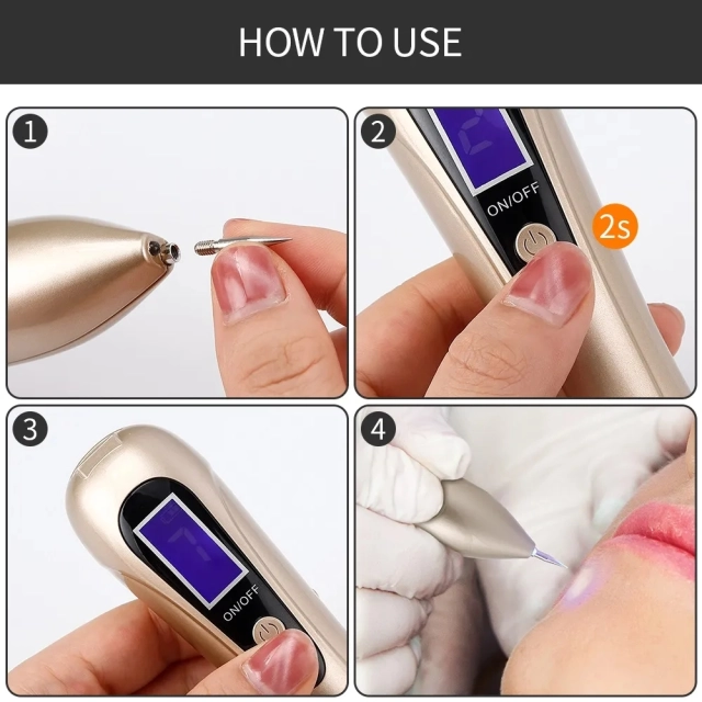 Wholesale Price Wart Mole Spot Nevus Freckle Scar Facial Skin Care Laser Removal Beauty Pen Plasma Pen