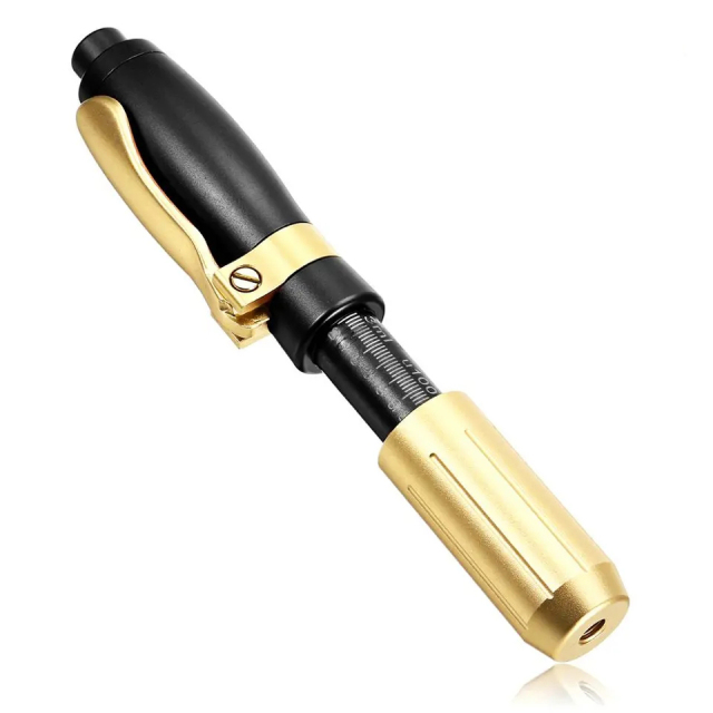 0.3/0.5ml Ampoule Gel Serum Anti Wrinkle Agine Lip Plump Filler Needle Free Injection Gun Vitamin Collagen Hyaluronic Acid Meso Injectior Pen