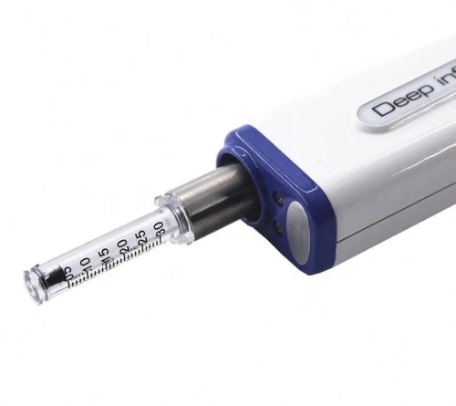 Pressure Beauty Ampoule Head Needleless Dissolver Belly Fat Melting Anti Wrinkle Fine Line Aging Skin Rejuvenation Hyaluronic Acid Injection Pen