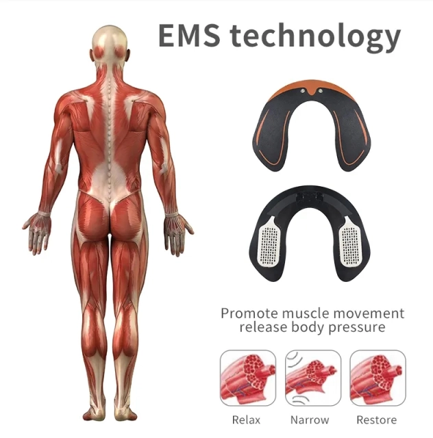 Muscle Massager Stimulator Abdominal Butt Device Buttock Enlargement EMS Sculpting Machine Hip Muscle Trainer