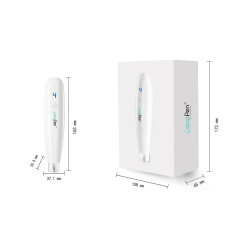 Electric Derma Pen Stamp Auto Micro Needle Microneedling Anti Aging Wrinkle Scar Stretch Mark Aqua Pen