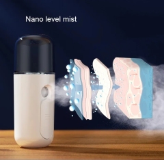Hot Product 30ml Rechargeable Portable Beauty Device Moisturizing Nano Mist Facial Sprayer Oxygen Injector
