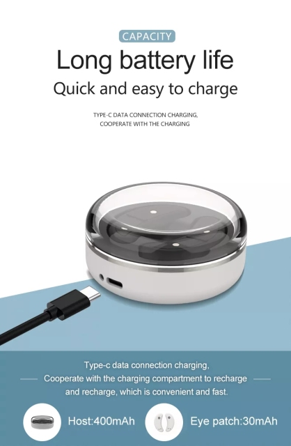 New Product Beauty Instrument Repair Dark Circle Eye Bag Puffiness Remove Fine Line Anti Periocular Wrinkle Aging Eye EMS Microcurrent Massager