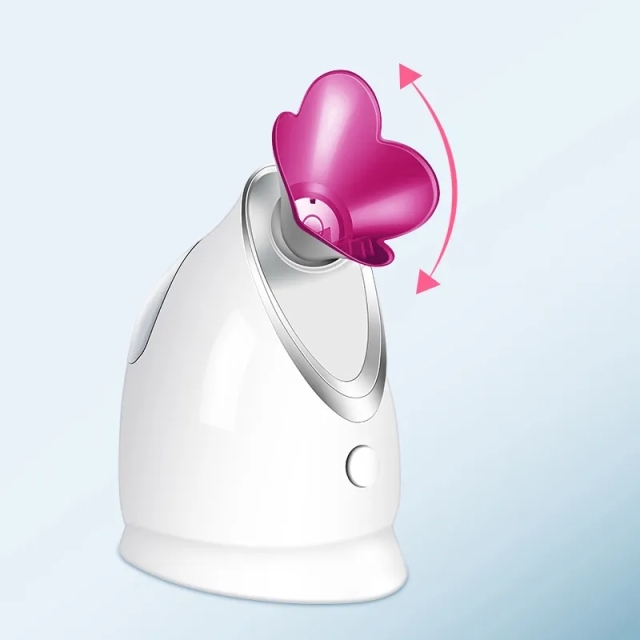 Home Facial Steamer Oxygen Injector Vaporizer Warm Mist Humidifier Atomizer Moisturizing Beauty Face SPA Steamer