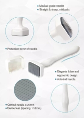 Factory Price Micro Needles Anti Wrinkle Hair Loss Scar Stretch Mark Non Adjustable and Adjustable 140pin Derma Stamp