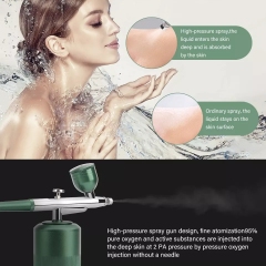 Mini Oxygen Injector Air Compressor Makeup Machine  Airbrush Kit