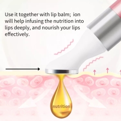 3D Super Anti-Wrinkle Lip Balm Infuser Massage Vibration Electric Lip Balm Applicator Vibrating Lip Plumper Massager