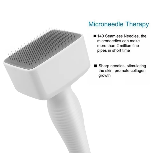 Factory Price Micro Needles Anti Wrinkle Hair Loss Scar Stretch Mark Non Adjustable and Adjustable 140pin Derma Stamp