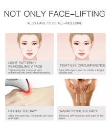 Microcurrent Face Lift Machine Facial Slimming Electric Gua Sha Face Lifting Tool Face Beauty Massager EU with CE Certification