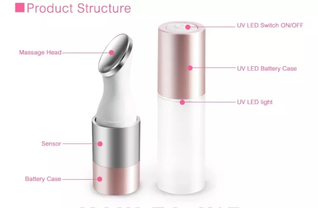 3D Super Anti-Wrinkle Lip Balm Infuser Massage Vibration Electric Lip Balm Applicator Vibrating Lip Plumper Massager