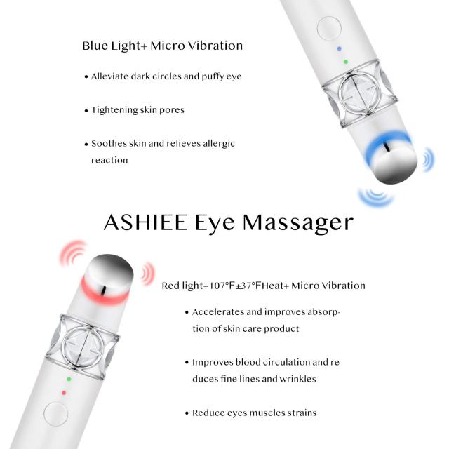 Wholesale Mini Vibrating Heating Home Use Salon Beauty Equipment Anti Aging Wrinkle Device Massage Pen Eyes Lips Massager