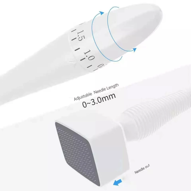 Factory Price Micro Needles Anti Wrinkle Hair Loss Scar Stretch Mark Non Adjustable and Adjustable 140pin Derma Stamp