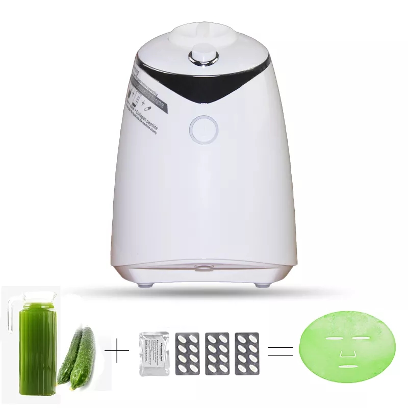 Smart Mini DIY Homemade Beauty Skin Face Care Vegetable Facial Collagen Maker Automatic Fruit Mask Machine Natural