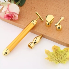 Portable Face Massager Beauty Device Face Roller 4 in 1 Facial Color Customization Vibrating