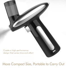 Beauty Salon LED Nano Mist Sprayer Hair Scalp Mini Air Brush Spray Gun Cordless Portable Airbrush for Barbering Pet Grooming Oxygen Injector