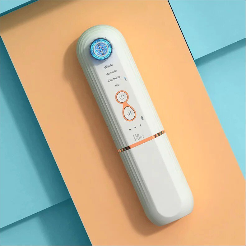 Smart Aqua Peeling Device with Warm Cold, Pore Cleaning Machine with Gravity Sensor Vacuum HydraPeel