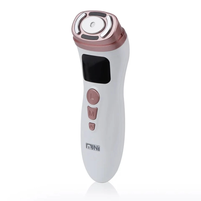 Ultrasonic Facial Lifting Device LED Anti Wrinkle Skin Rejuvenation Care Home Use Portable RF Hifu Device