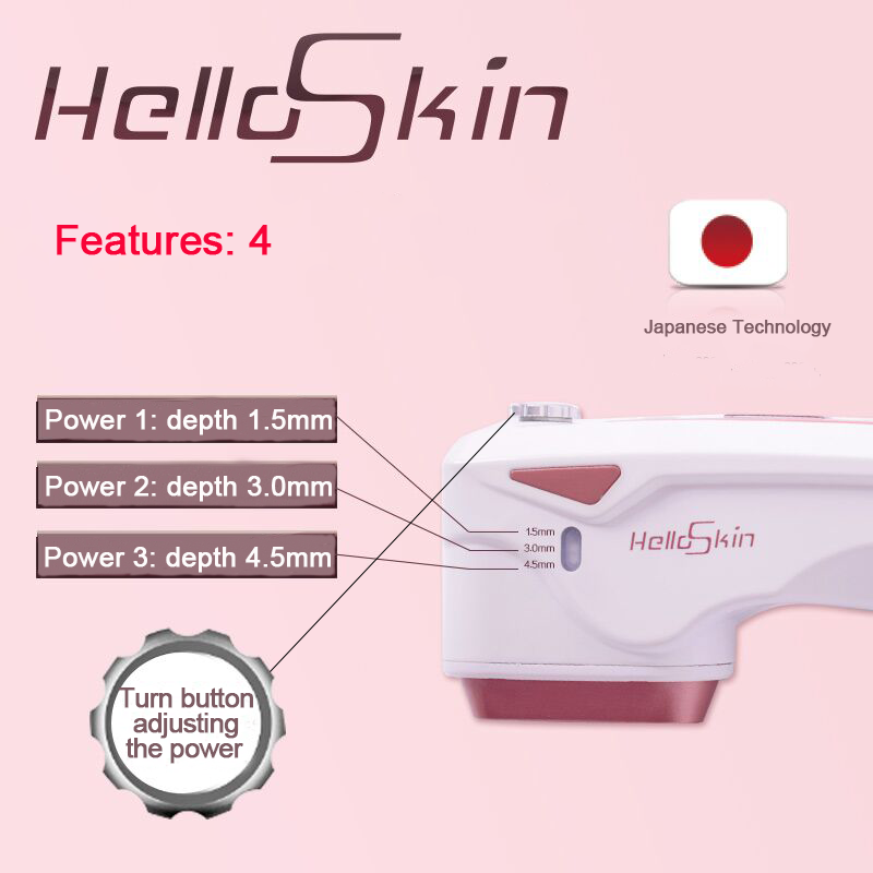 Lift Wrinkle Treatment Skin Tighten Salon SPA Hello Skin Beauty Equipment Mini Hifu Machine
