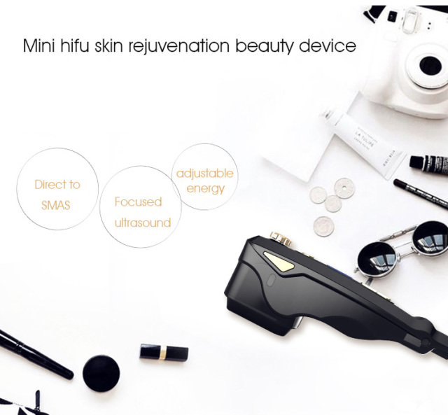 Face Lift Anti Wrinkle Aging Home Use Radio Frequency Mini Microcurrent Professional Hifu Massage Machine