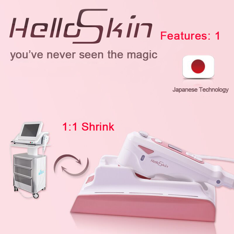 Lift Wrinkle Treatment Skin Tighten Salon SPA Hello Skin Beauty Equipment Mini Hifu Machine