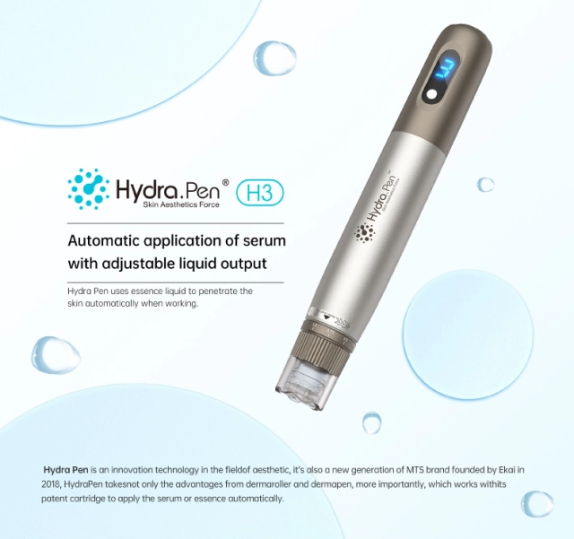 Wireless Rechargeable Hydra Pen H3 Dr. Pen Microneedling Derma Pen Skin Care Anti Acne Wrinkle Removal Mesotherapy Dermapen