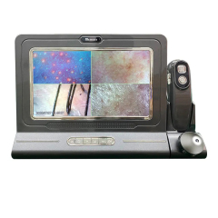 3D 11 Inch Screen Hair Diagnosis Analyzer Skin All in 1 Machine Four-Spectral UV Light Facial Skin Analyzer