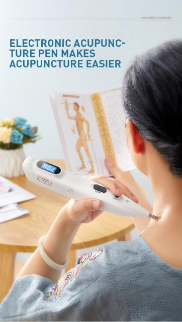 Physiotherapy Meridian Analysis Electronic Electro Acupuncture Device Acupuncture Point Pen