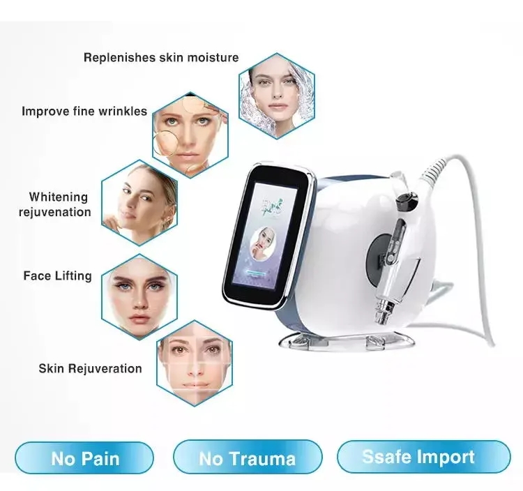 LB292 Portable Moisturizing Facial Lifting Wrinkle Removal EMS RF No Needle Mesotherapy Injection Gun