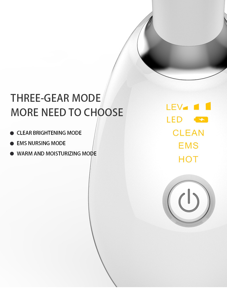 Tightening Wrinkle Removal Anti-Aging Facial Lift Wrinkle Remover Neck Facial EMS LED Light Beauty Device