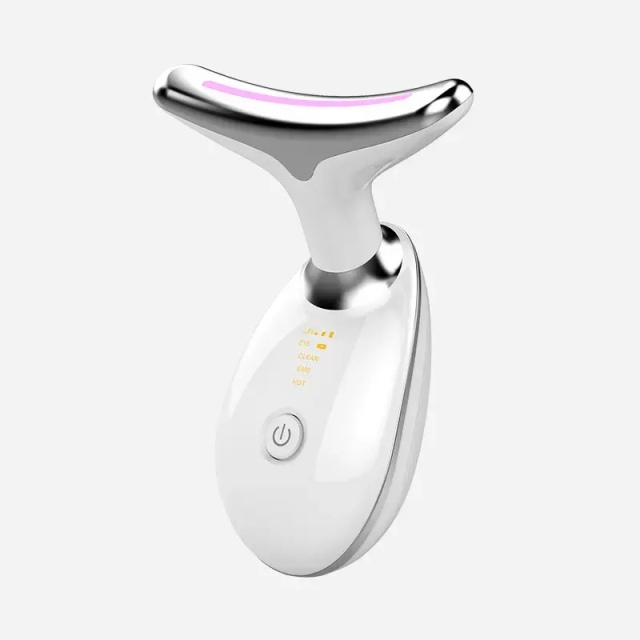 Tightening Wrinkle Removal Anti-Aging Facial Lift Wrinkle Remover Neck Facial EMS LED Light Beauty Device