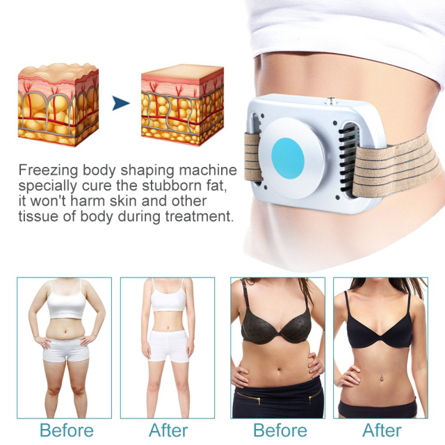 Cryolipolysis Fat Freezing Slimming Belt Weight Loss Cellulite Removal Cryotherapy Device Body Shaping Freezer