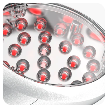 Portable Electric Anti Wrinkle Skin Rejuvenation Red Infrared Light Therapy Beauty Device