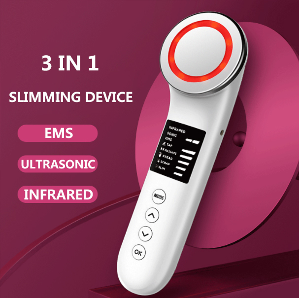 Multi-Functions Cavitation EMS Body Slimming Device Beauty Instrument 4 in 1 Ultrasonic Fat Burning RF Machine