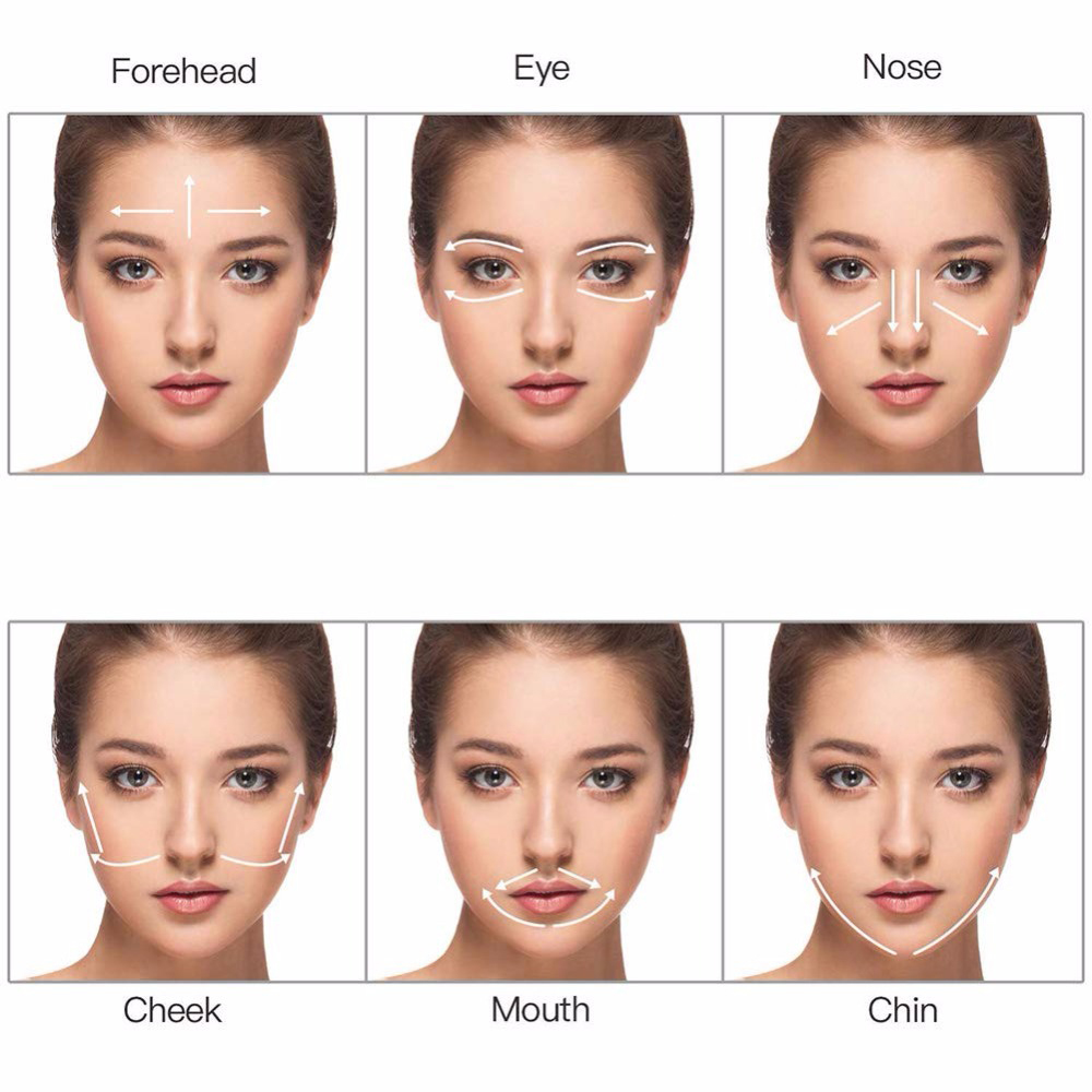 H40 Custom Jade Roller Derma Roller Ice Roller Facial Brush Skin Care Kit Dermaltools Beauty Gift Set