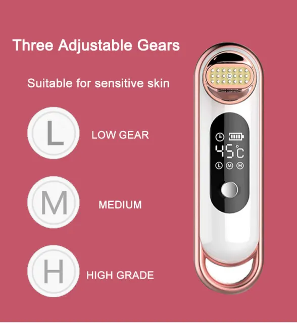Facial Massager RF Radio Frequency Ultrasonic Face Lifting Tighten Wrinkle Remove Anti-Aging Beauty Massage Instrument