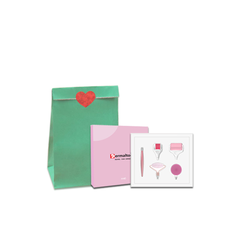 H40 Custom Jade Roller Derma Roller Ice Roller Facial Brush Skin Care Kit Dermaltools Beauty Gift Set