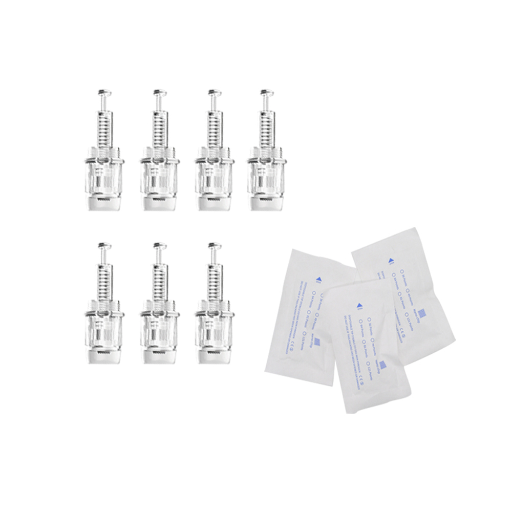 25 Pack Replacement Silicon Nano Cartridge Tip for Rezenerate Micro Nano Needling Derma Pen