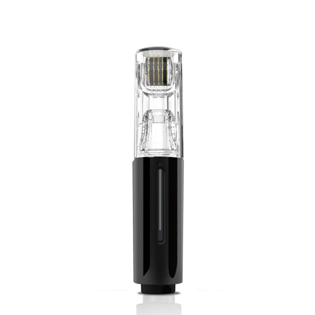 AR105 Microneedle Derma Roller Serum Applicator for Woman / Man Beard Oil Bottle Nano Microneedling Smart Infusion