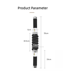 Electric Ball Roller Motorized Body Massage Fascia Muscle Cellulite Roller Wand for Neck Leg Back Roller Deep Tissue Massager Stick Handle