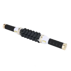 Electric Ball Roller Motorized Body Massage Fascia Muscle Cellulite Roller Wand for Neck Leg Back Roller Deep Tissue Massager Stick Handle